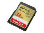 SanDisk Extreme 32GB SDHC 100MB/s Kaart