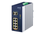 PLANET IP30 Industrial 8-Port 10/100/1000T Gigabit Ethernet Switch