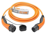 Lapp Mobility t&uuml;&uuml;p 2 laadimiskaabel kuni 22 kW 5m oranž