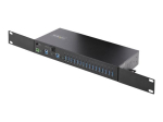 StarTech.com 16-portiline t&ouml;&ouml;stuslik USB 3.0 hub 5Gbps, metall, DIN/pind/rakendatav paigaldus, kaitse, terminaliploki toide, kuni 120W jagatud USB...