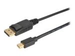 Prokord 1m DisplayPort kaabel