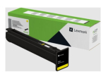 Lexmark kollane 12000-lehek&uuml;ljest tooner