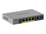 NETGEAR Easy Smart GS105EPP 5-Portiline Gigabit Ethernet PoE+ L&uuml;litus