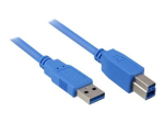 Sharkoon USB Kaabel 2m Must