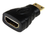 StarTech.com Mini HDMI to HDMI Adapter, 4K K&otilde;rge Kiirus HDMI Adapter, 4K 30Hz Ultra HD K&otilde;rge Kiirus HDMI Adapter, HDMI 1.4, Kuldplaatimiga &Uuml;hendust...