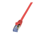 LogiLink PrimeLine CAT 6a SFTP, PiMF 50cm Punane Patch Kaabel
