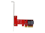 StarTech.com 4-tee PCI Express adapter SFF-8643 jaoks PCIe NVMe U.2 SSD-le - U.2 adapter 2.5 NVMe SSD-le (PEX4SFF8643)