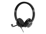 PORT CONNECT Stereo USB k&otilde;rvaklapid PRO ON'R 300 Juhtmega peale-kuulatavad must m&uuml;ra summutus