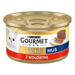 GOURMET Gold veiseliha - m&auml;rgkassitoit - 85g