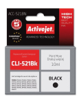 Activejet ACC-521BN tindikassett (asendus Canon CLI-521Bk-le; Supreme; 10 ml; must)
