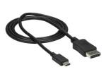 StarTech.com 3ft/1m USB C to DisplayPort 1.2 Kaabel 4K 60Hz, USB-C to DisplayPort Adapter Kaabel HBR2, USB Type-C DP Alt Mode to DP Monitor Video K...
