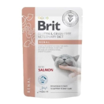 BRIT VD Renal Cat Pouch m&auml;rgkassitoit - 12x85g