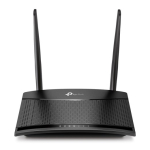 TP-LINK TL-MR100P 300 Mbps Wireless N 4G LTE Router 802.11n Ethernet LAN (RJ-45) ports 2 10/100 Mbit/s Mesh Support No 4G MU-MiMO No Antenna type D