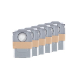 ROBOROCK Disposable Dust Bag 6pcs White For Qrevo/Qrevo MaxV/S8 MaxV Ultra/S8 Max Ultra/Qrevo S/Qrevo Pro/Qrevo Master/Qrevo Curv 8.02.0239