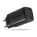 AXAGON GaN seinalaadur 3 porti (USB-A + 2x USB-C), 65W ACU-DPQ65