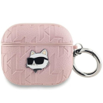 Karl Lagerfeld KLA3PGCHPP AirPods 3 kate Monogram Choupette pea / roosa