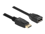 Delock DisplayPort Laiendus Kaabel 5m Must