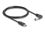 DeLOCK 24 pin USB-C kuni 5.5 mm DC toitekaabel, 1.5m