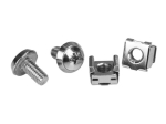 StarTech.com Rack Kruvid - 20 Pakk - Paigaldusvahend - 12 mm M6 Kruvid - M6 Mutrid - Kabimendi Kruvid ja Kottmutrid (CABSCRWM620) Skruer og