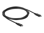Delock USB Type-C Kaabel 2m Must