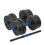 REBEL ACTIVE Betoonist reguleeritav hantle &uuml;hendusega 2x10 kg