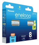 PANASONIC ENELOOP AAA 800 mAh laetav akumulaator - 8 tk