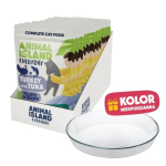 ANIMAL ISLAND Everyday Turkey and Tuna in Broth Wet Cat Food Box - 12x85g + Free Plate