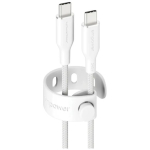 PanzerGlass&reg; empower Racing USB-C kuni USB-C 2m kaabel (valge)