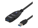 DELTACO USB3-1001 USB pika&uuml;hendusega kaabel 3m must