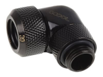 Alphacool Eiszapfen 13 mm HardTube Kompressiooni Liitmine 90&deg; P&ouml;&ouml;rduv G1/4 Vedela Jahutuss&uuml;steemi Kompressiooni Liitmine 1-komplekt Must
