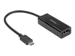 StarTech.com USB C to DisplayPort adapter, 8K/5K/4K USB Type C to DP 1.4 Alt Mode video konverter, HBR3/DSC/HDR, 8K 60Hz, Thunderbolt 3 &uuml;hilduv