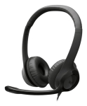 Logitech H390 Juhtmega k&otilde;rvaklapid, USB-C, Must