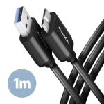 AXAGON Andmete ja laadimise kaabel, 1 m BUMM3-AM10AB USB Type A kuni USB Type Micro-B