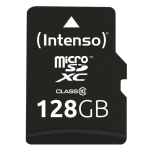 M&Auml;LU MICRO SDXC 128GB C10/W/ADAPTER 3413491 INTENSO
