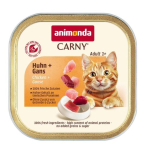 ANIMONDA Carny T&auml;iskasvanud K&uuml;lling ja k&uuml;&uuml;lik - m&auml;rja kassitoit - 85g