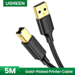 UGREEN US135 Kaabel USB A - USB B 5m / must