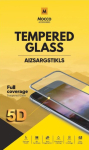 Mocco Full Glue 5D Signature Edition karastatud klaas t&auml;iskattega raamiga Samsung Galaxy A72 / A80 must
