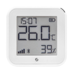 Shelly H&T Gen3 temperatuuri ja niiskuse andur, WiFi (valge)