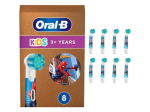 Oral-B Kids 3+ harjapead Spiderman, 8 tk