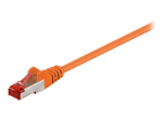 goobay CAT 6 SFTP, PiMF 5m &Uuml;henduskaabel Oranž
