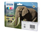 Epson 24 multipack must kollane ts&uuml;aan magenta helesinine tint C13T24284011