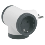 Legrand 694520 T&uuml;&uuml;p F Toitepistik Adapter Must, Valge