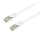 Prokord CAT 6 Shielded Twisted Pair (STP) 3m v&otilde;rgukaabel valge