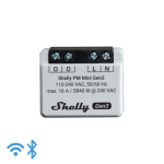 Shelly PM Mini Gen 3. WiFi V&otilde;imsusm&otilde;&otilde;dur ilma Releeta (230VAC)