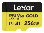 Lexar Professional GOLD Series microSDXC UHS-II M&auml;lu kaart 256GB 280MB/s