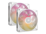CORSAIR iCUE Link RX140 MAX RGB Starter Kit ventilaator 2-pack valge 140 mm