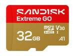 SanDisk Extreme Go 32GB microSDHC UHS-I m&auml;lukaart kiirusega 100MB/s