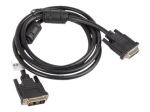 Lanberg 18+1 Pin Digitaalne DVI (Single-Link) Mees-Mees 1.8m Must