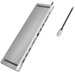 LogiLink UA0373 universaalne USB-C&reg; s&uuml;learvuti dokijaam sisseehitatud kaardilugejaga