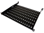 Alantec SA-P-19-1U-650-4-C-02 fikseeritud riiul 19'' 1U s&uuml;gavus 650mm must